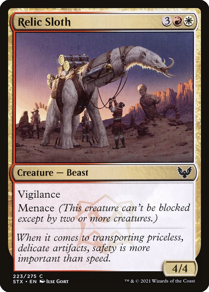 Relic Sloth - carta Magic The Gathering