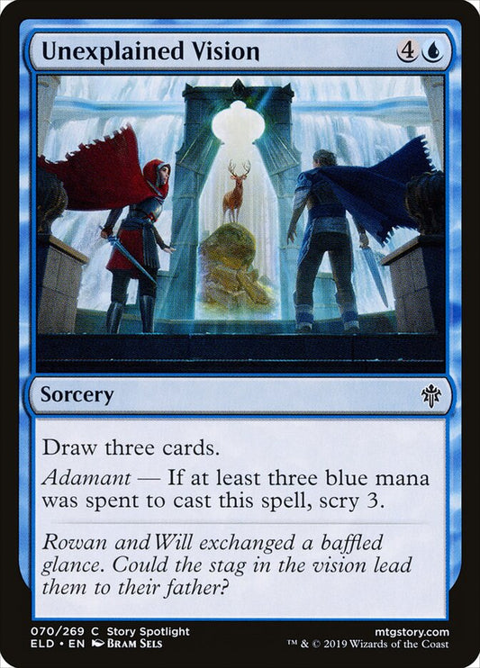 Unexplained Vision - carta Magic The Gathering