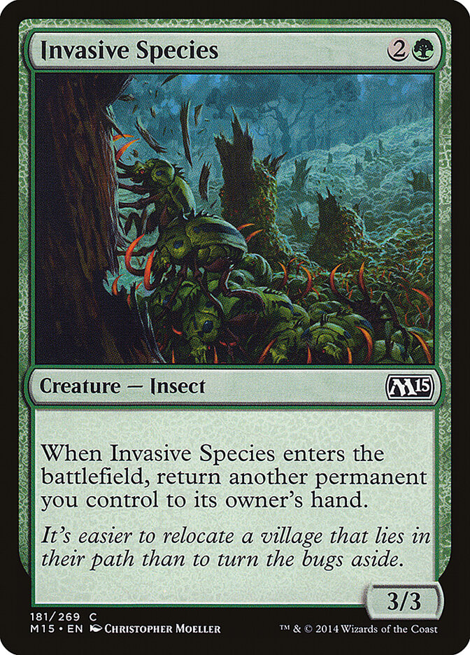 Invasive Species - carta Magic The Gathering