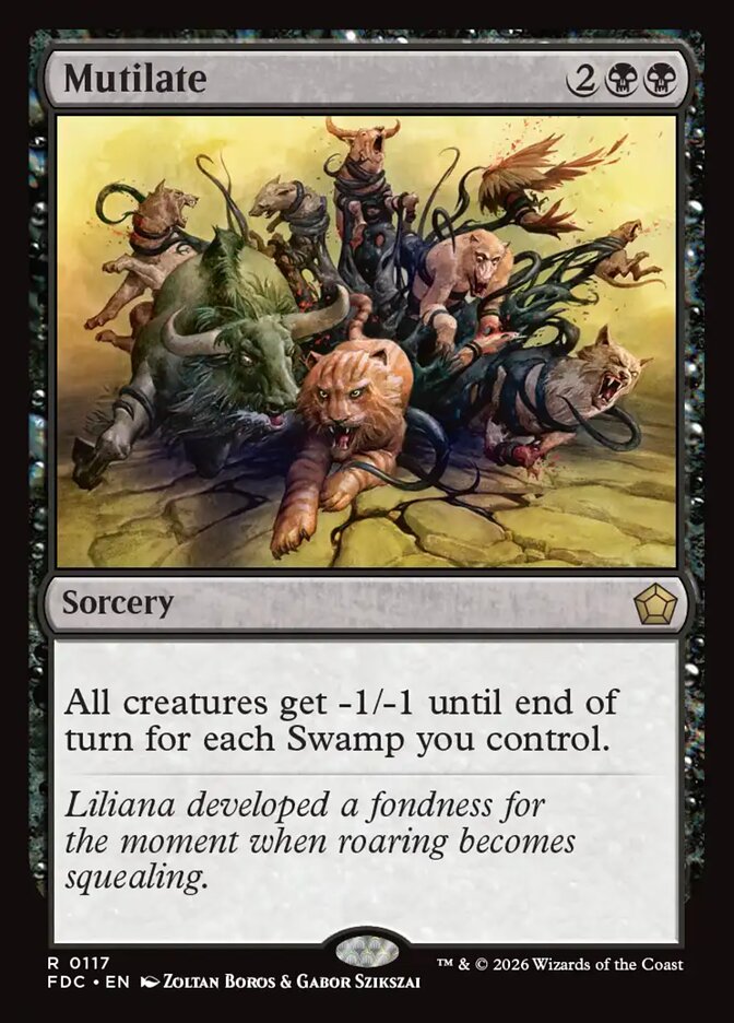 Mutilate - carta Magic The Gathering