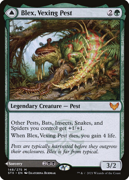 Blex, Vexing Pest - carta Magic The Gathering