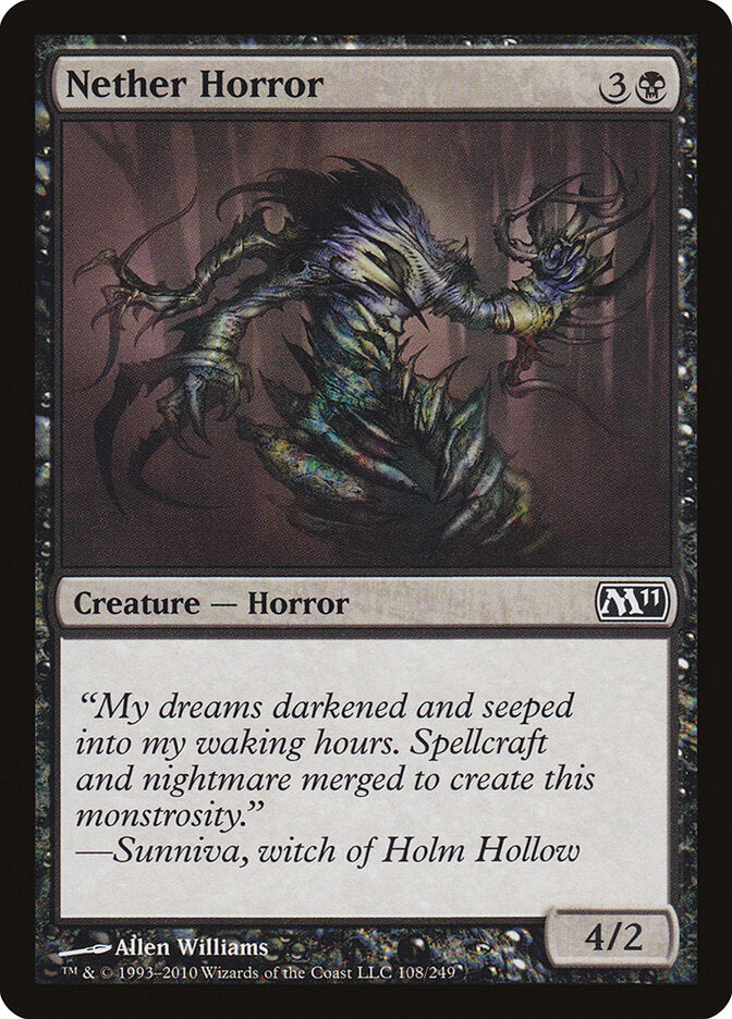 Nether Horror - carta Magic The Gathering