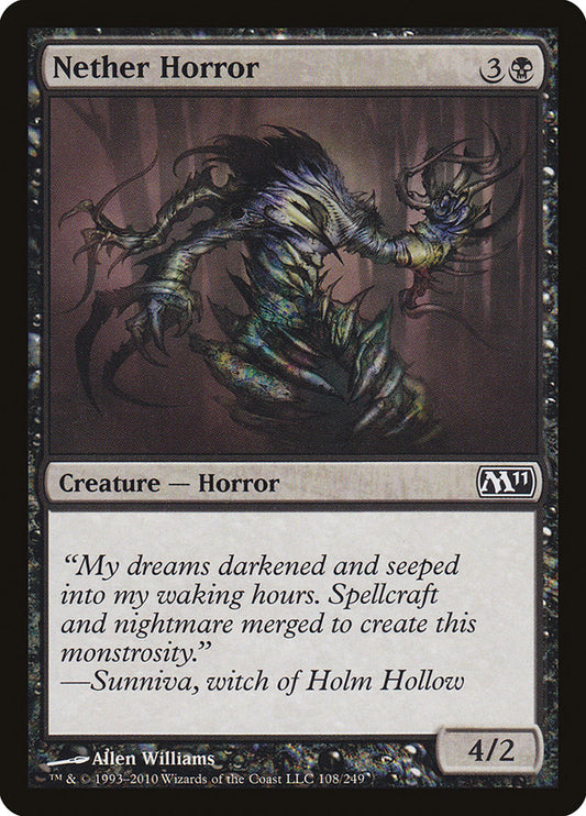 Nether Horror - carta Magic The Gathering