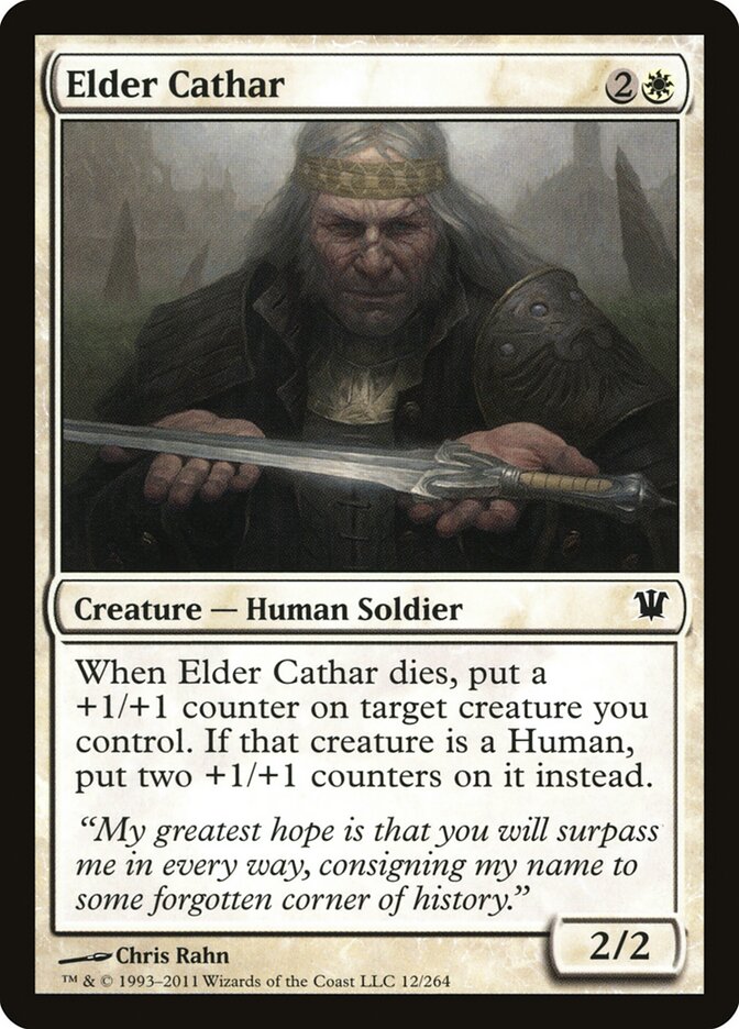 Elder Cathar - carta Magic The Gathering