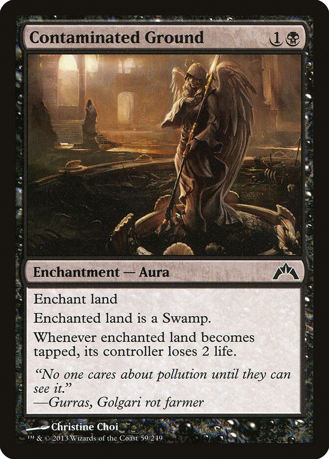 Contaminated Ground - carta Magic The Gathering