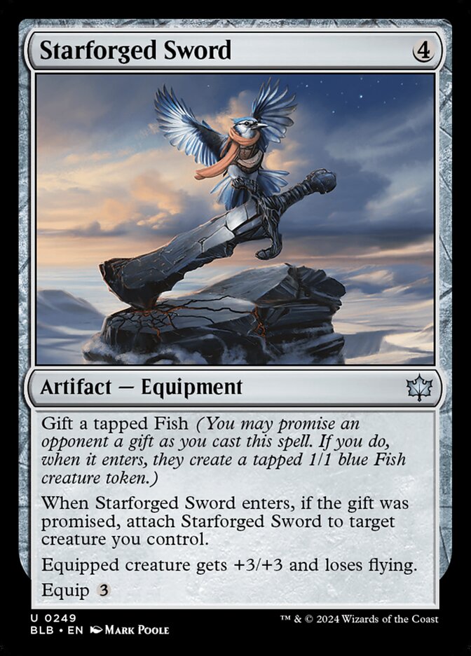 Starforged Sword - carta Magic The Gathering