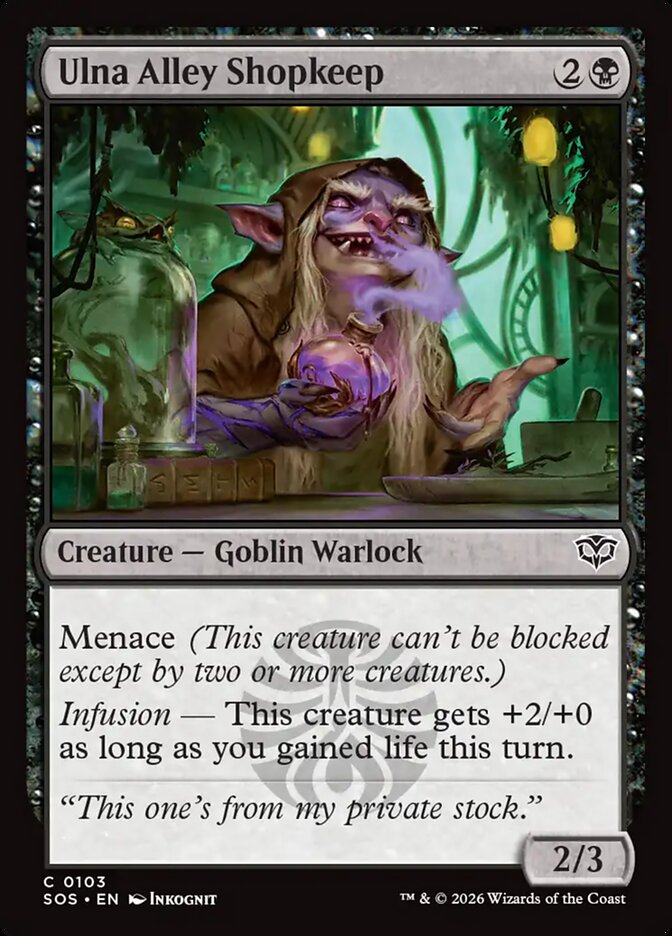Ulna Alley Shopkeep - carta Magic The Gathering