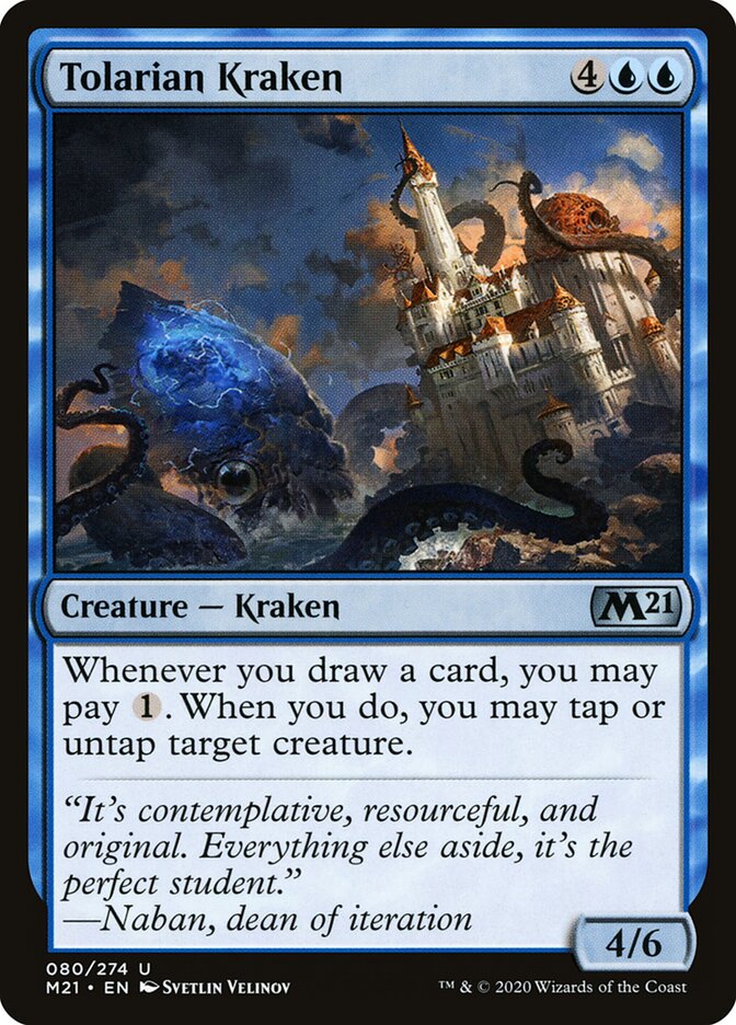 Tolarian Kraken - carta Magic The Gathering