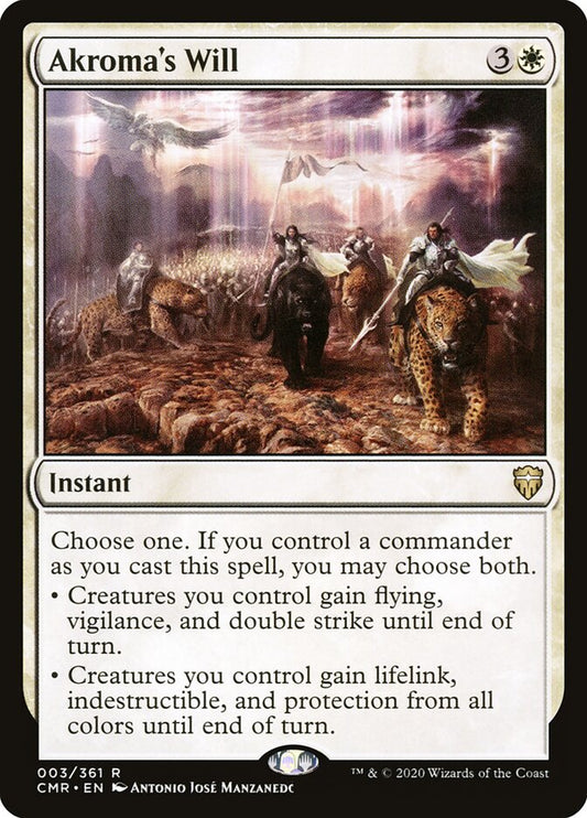 Akroma's Will - carta Magic The Gathering