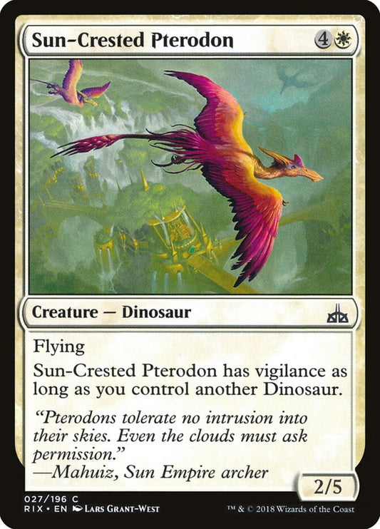 Sun-Crested Pterodon - carta Magic The Gathering