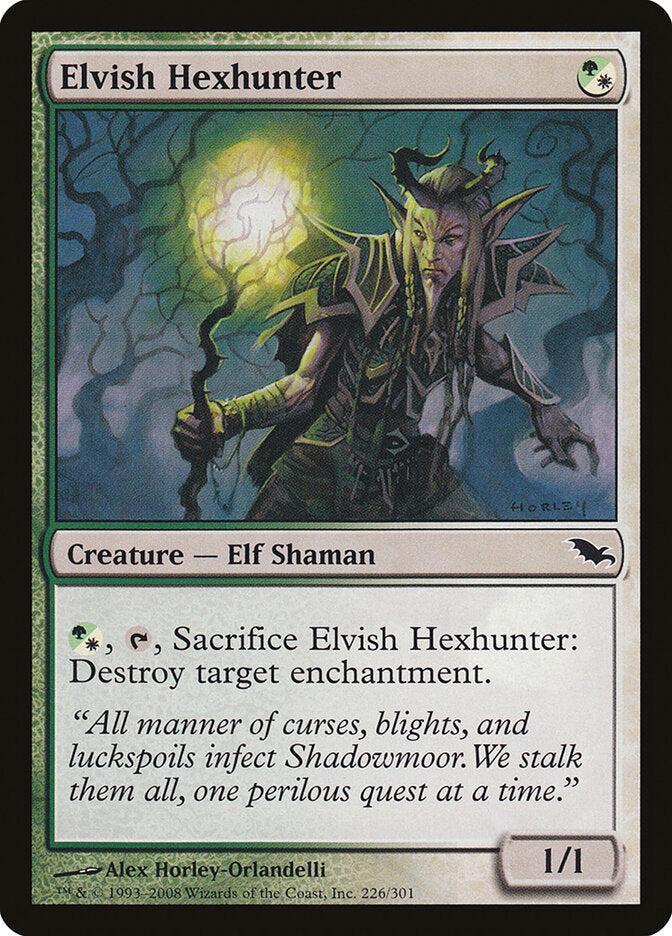 Elvish Hexhunter - carta Magic The Gathering