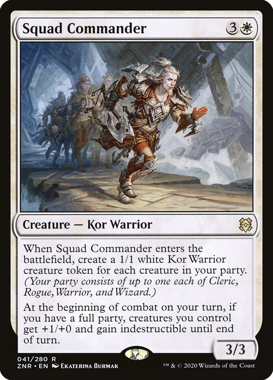 Squad Commander - carta Magic The Gathering