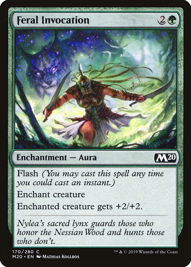 Feral Invocation - carta Magic The Gathering