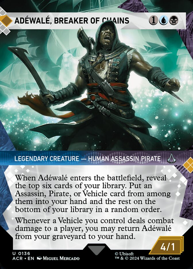 Adéwalé, Breaker of Chains - ACR-136-F-BF-LDG-SC