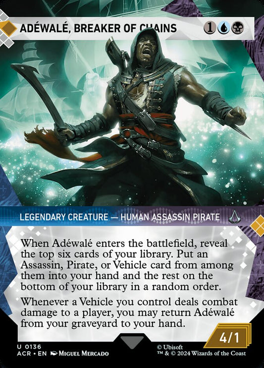 Adéwalé, Breaker of Chains - ACR-136-F-BF-LDG-SC