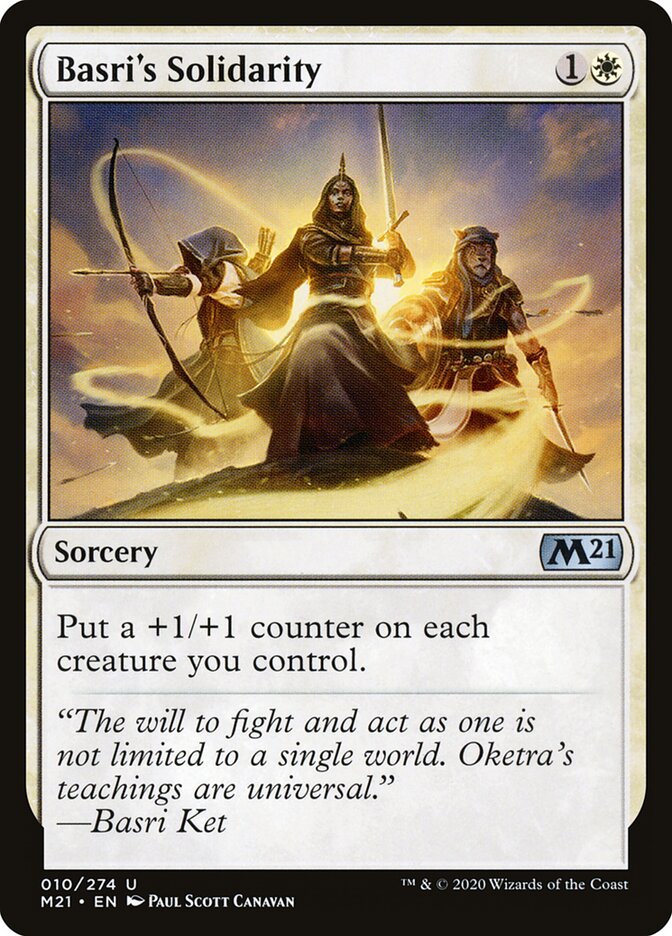 Basri's Solidarity - carta Magic The Gathering