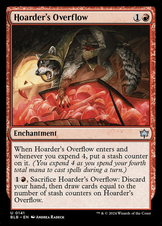 Hoarder's Overflow - carta Magic The Gathering
