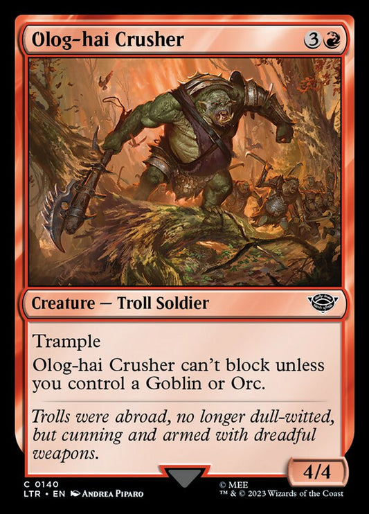 Olog-hai Crusher - carta Magic The Gathering