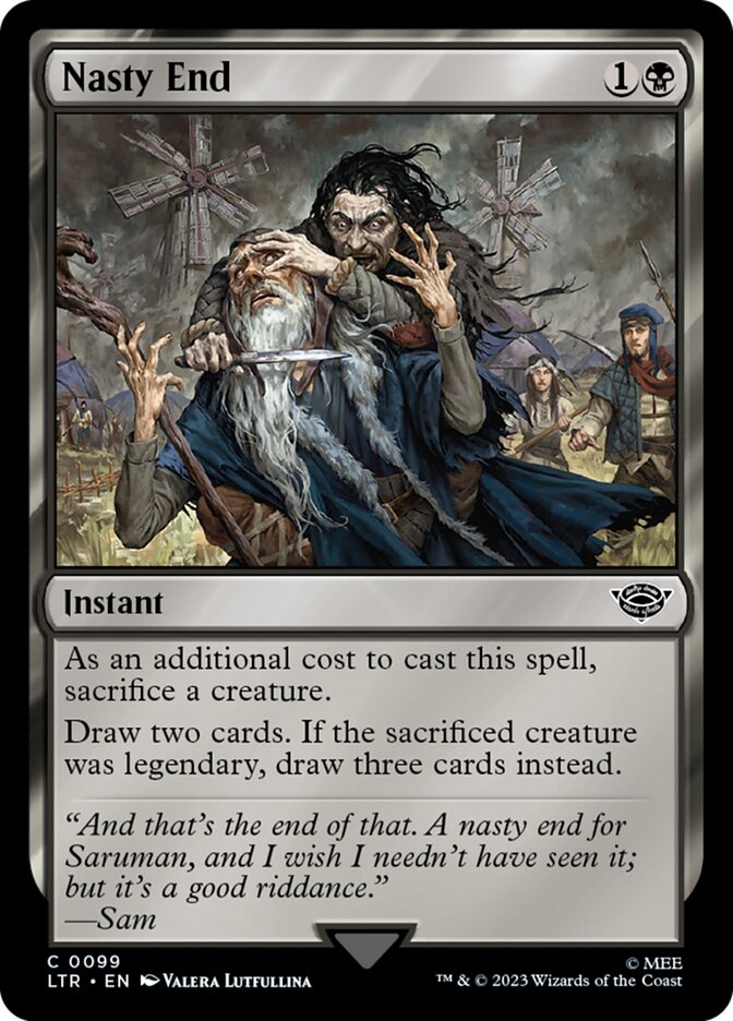 Nasty End - carta Magic The Gathering