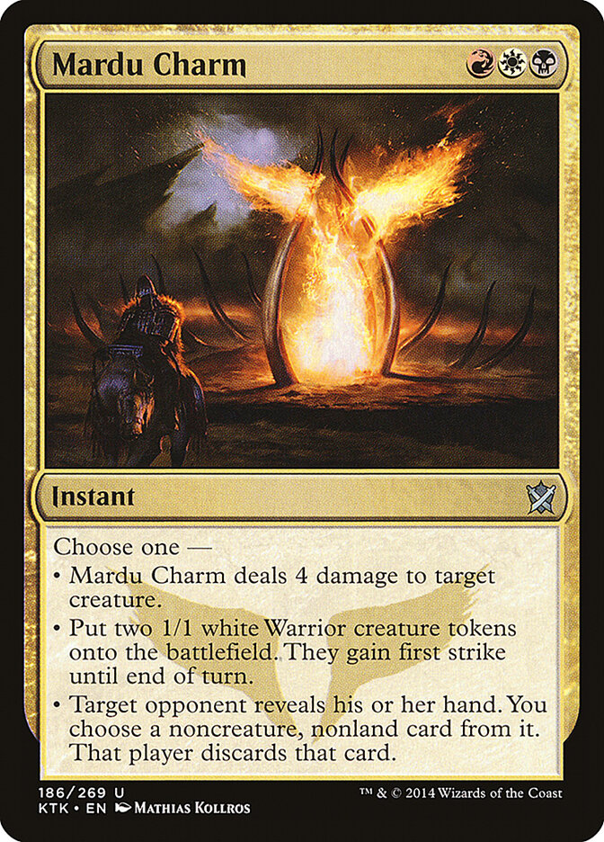 Mardu Charm - carta Magic The Gathering