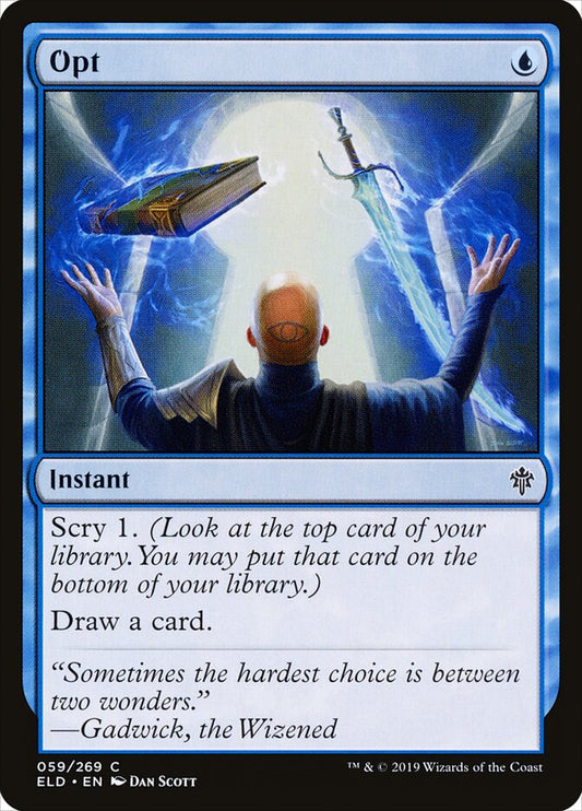 Opt - carta Magic The Gathering
