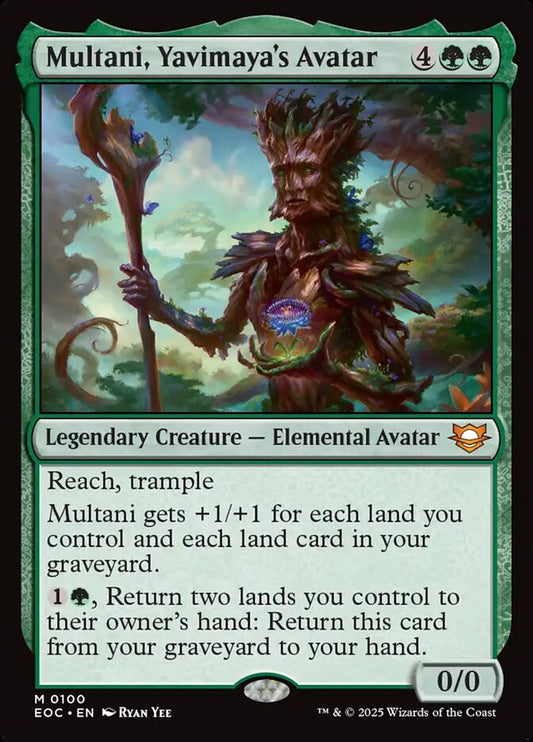 Multani, Yavimaya's Avatar - EOC-100-NF-LDG