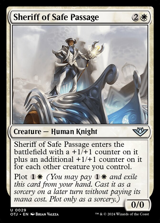 Sheriff of Safe Passage - carta Magic The Gathering