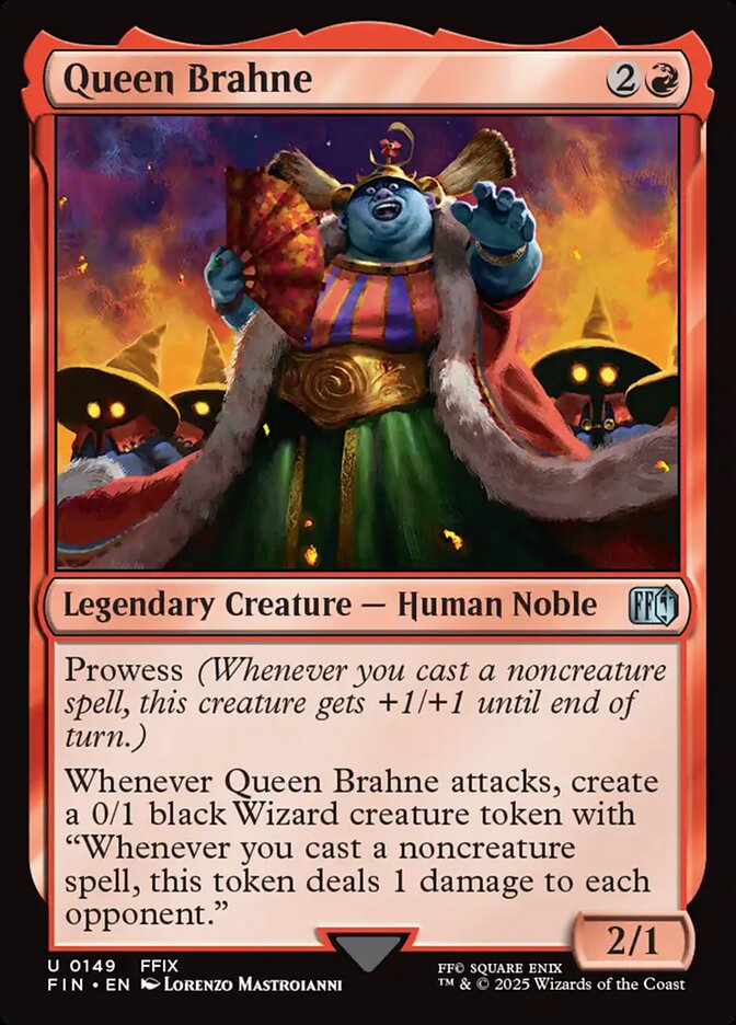 Queen Brahne - carta Magic The Gathering