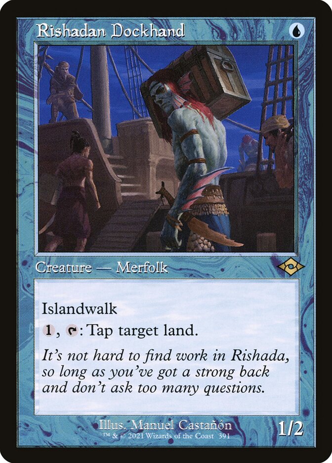 Rishadan Dockhand - carta Magic The Gathering