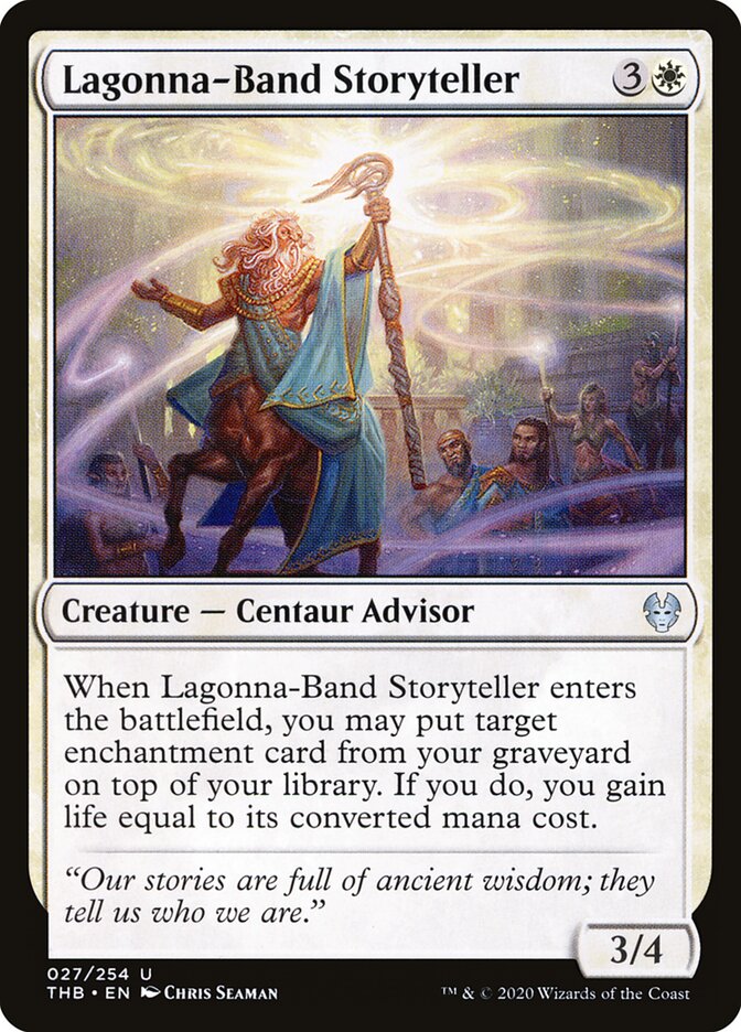 Lagonna-Band Storyteller - carta Magic The Gathering