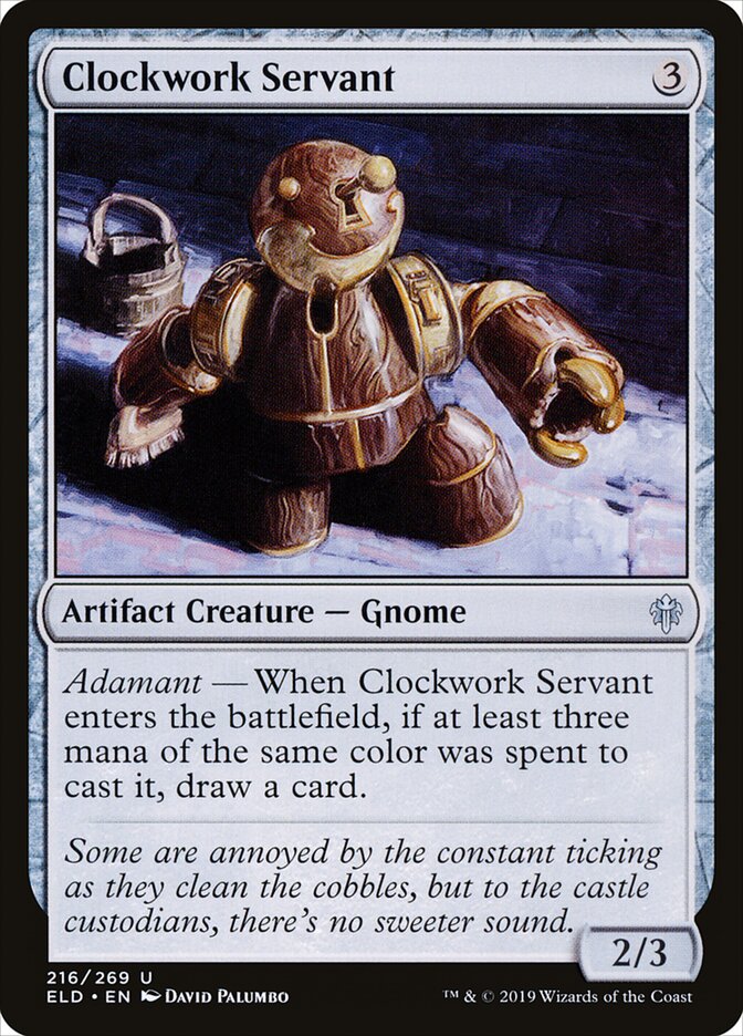 Clockwork Servant - carta Magic The Gathering