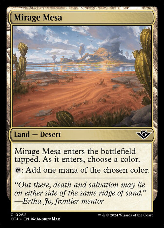 Mirage Mesa - carta Magic The Gathering
