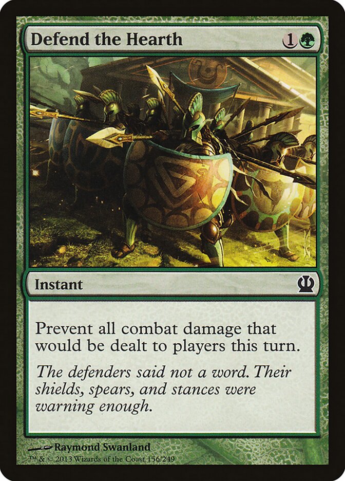 Defend the Hearth - carta Magic The Gathering