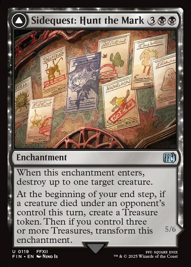 Sidequest: Hunt the Mark - carta Magic The Gathering