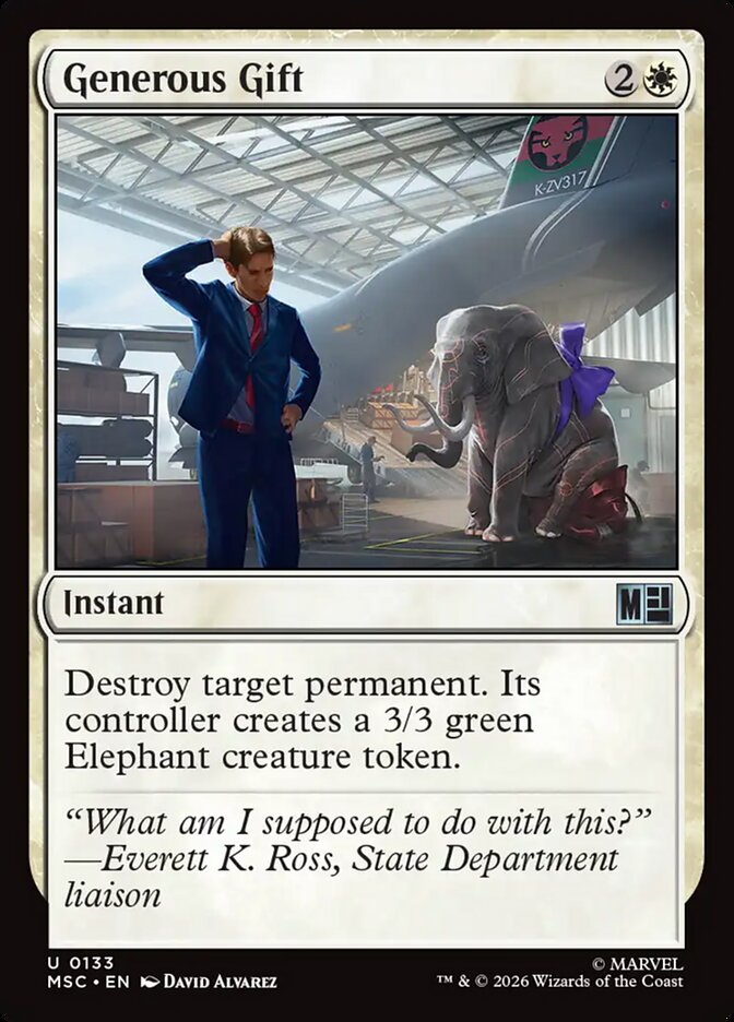 Generous Gift - carta Magic The Gathering