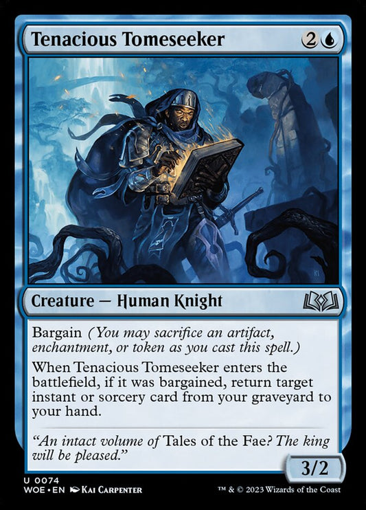 Tenacious Tomeseeker - carta Magic The Gathering