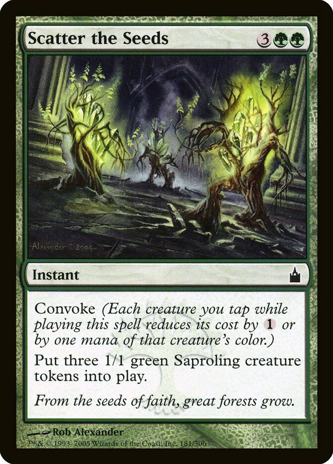 Scatter the Seeds - carta Magic The Gathering