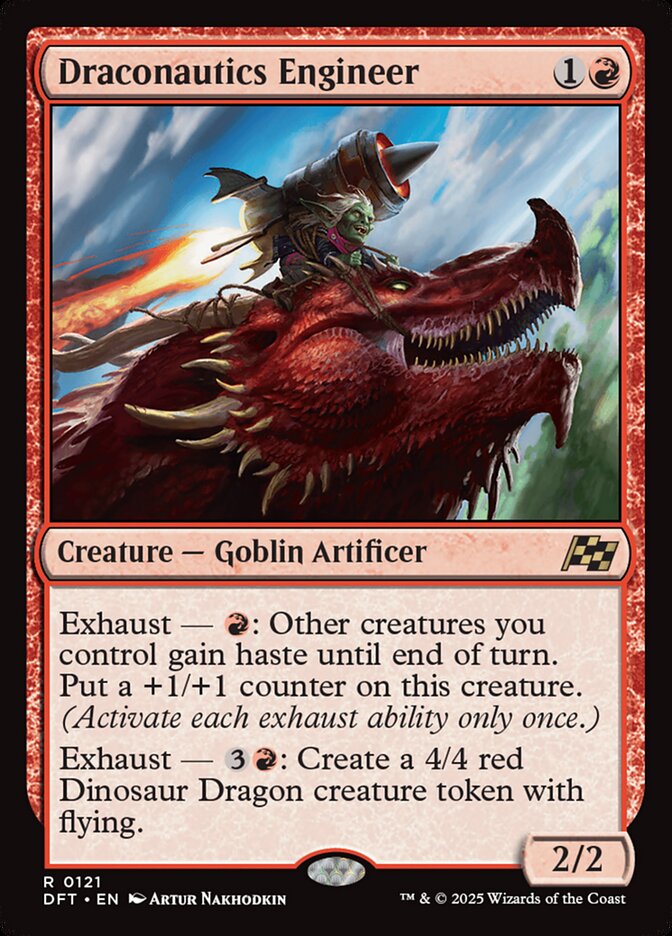 Draconautics Engineer - carta Magic The Gathering