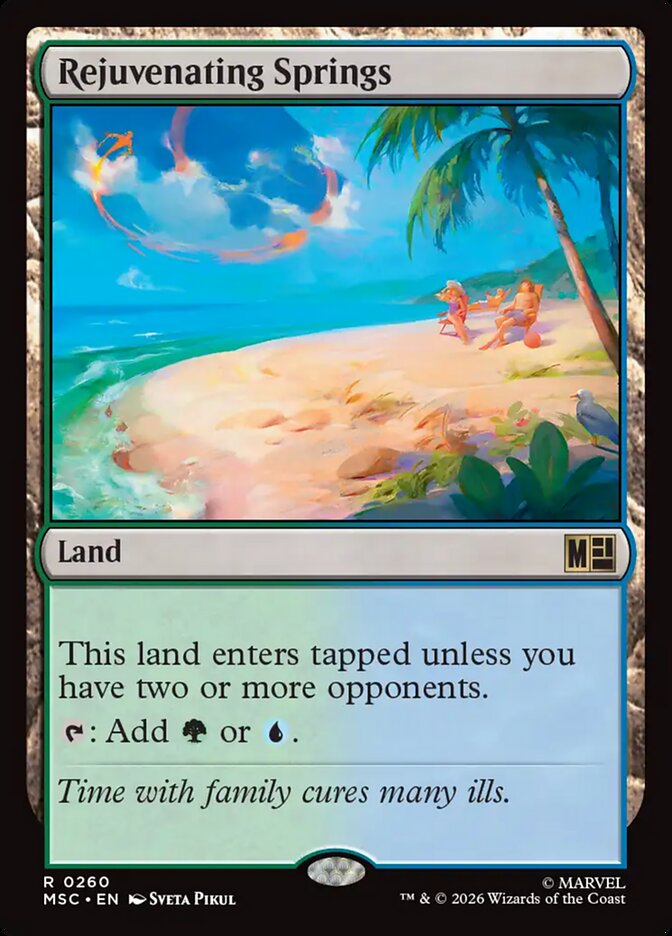 Rejuvenating Springs - carta Magic The Gathering