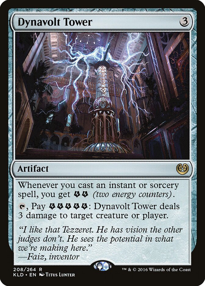 Dynavolt Tower - carta Magic The Gathering