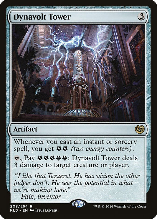 Dynavolt Tower - carta Magic The Gathering