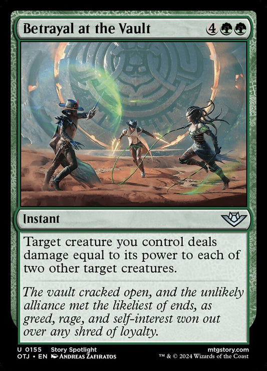 Betrayal at the Vault (OTJ)