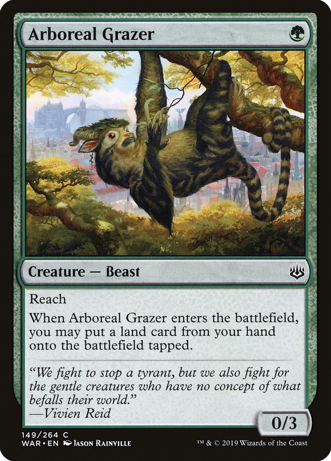 Arboreal Grazer - carta Magic The Gathering