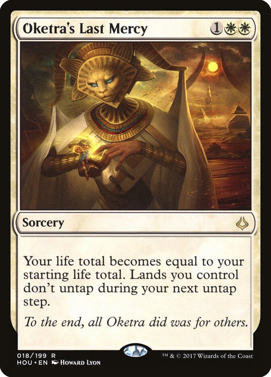 Oketra's Last Mercy - carta Magic The Gathering