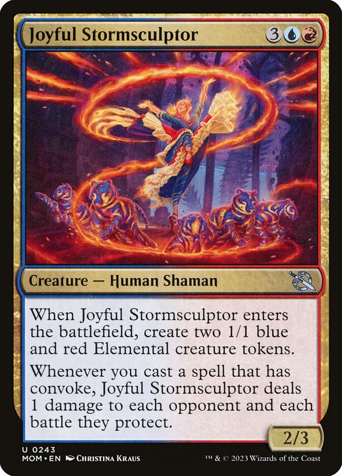 Joyful Stormsculptor - carta Magic The Gathering