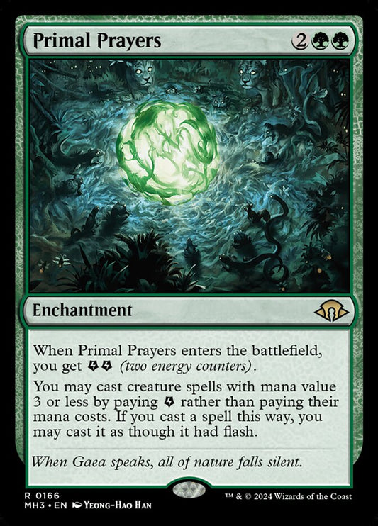 Primal Prayers - carta Magic The Gathering