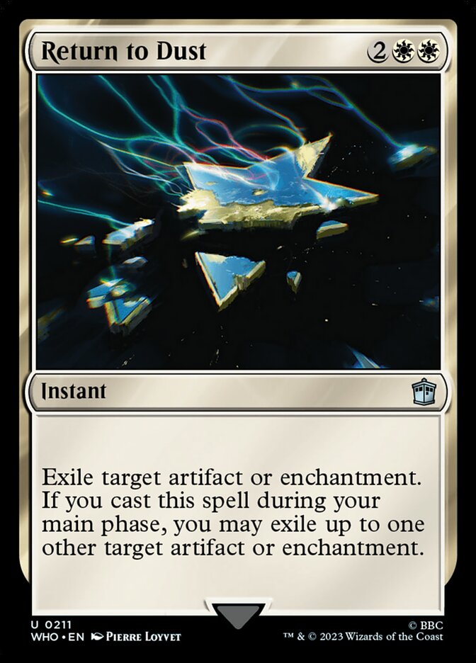 Return to Dust - carta Magic The Gathering