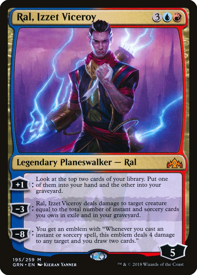 Ral, Izzet Viceroy - carta Magic The Gathering