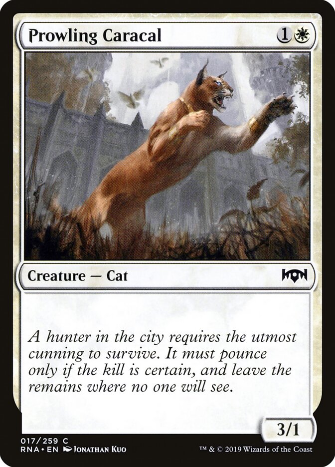 Prowling Caracal - carta Magic The Gathering