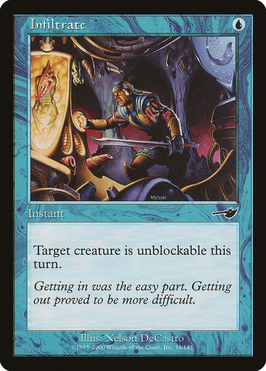 Infiltrate - carta Magic The Gathering